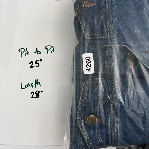 Vintage 90s Marlboro Country Denim Jacket Large Like New - Picture 6 of 6